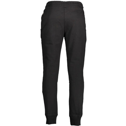 Black Cotton Men's Track Pant