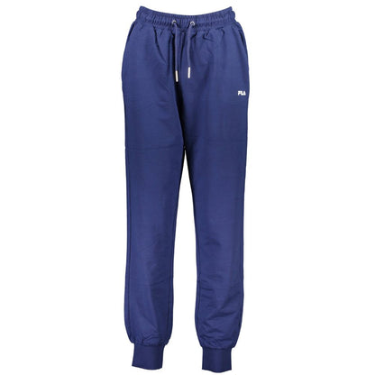 Blu Cotton Women Sweatpant