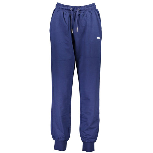 Blu Cotton Women Sweatpant