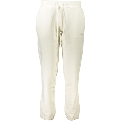 White Cotton Women's Sport Trouser