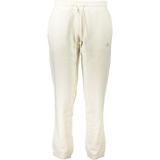 White Cotton Women's Sport Trouser