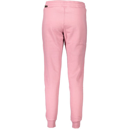 Pink Cotton Women's Sweatpant