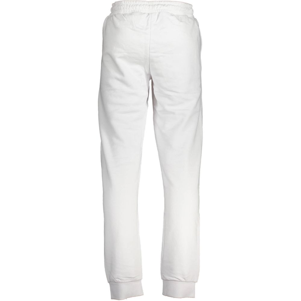 White Cotton Men's Sweatpant