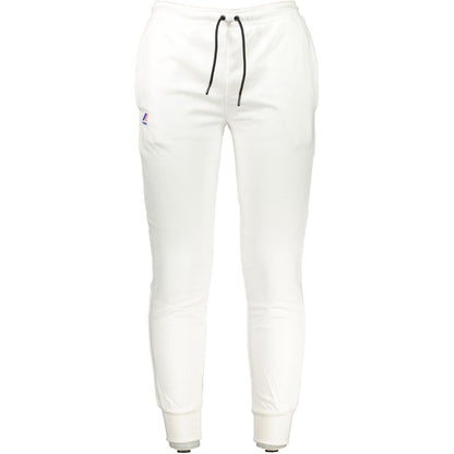 White Cotton Men's Sweatpants