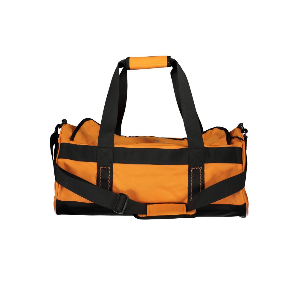 "Arancione Polyester Men's Duffle Bag"