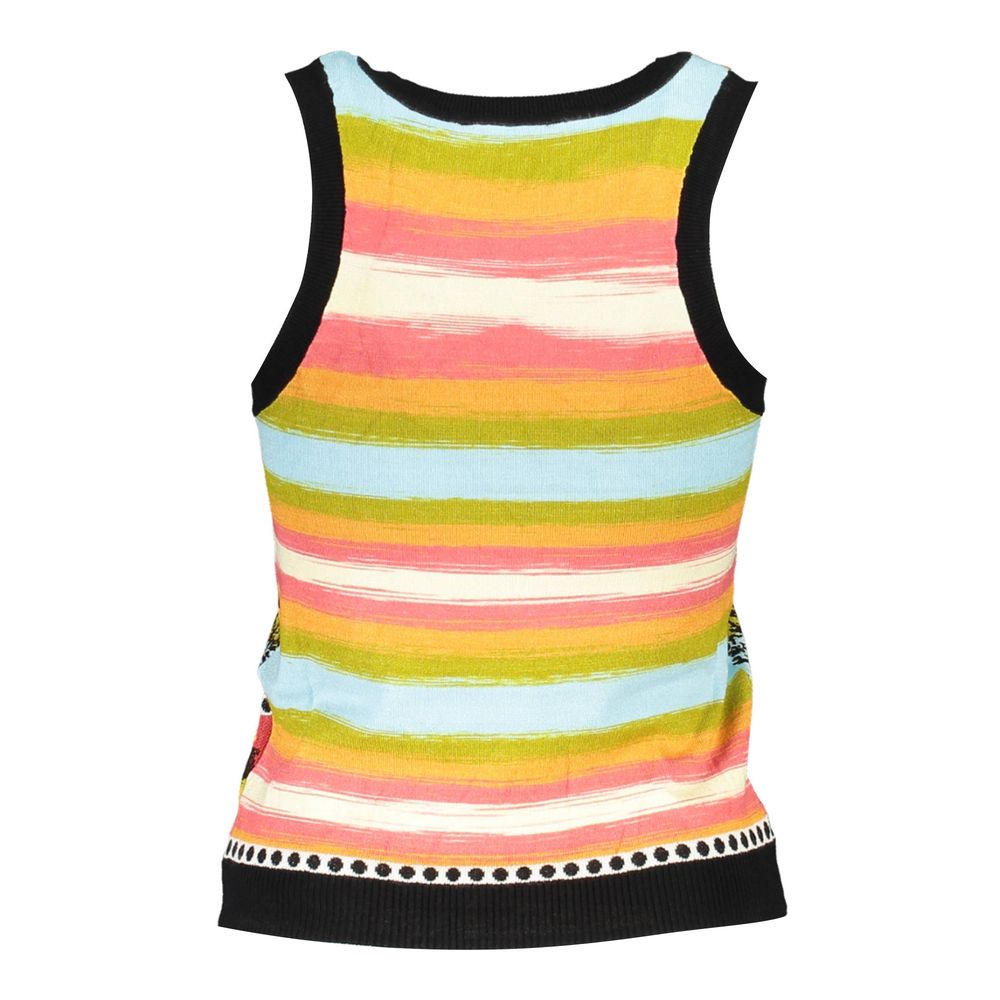 Black Viscose Women Tank
