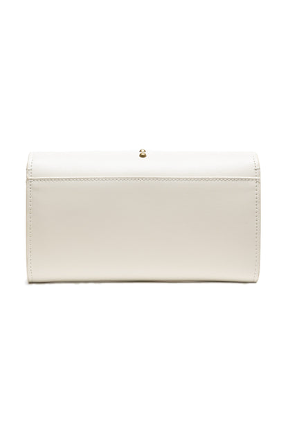 White Leather One Simply Love Mini Bag