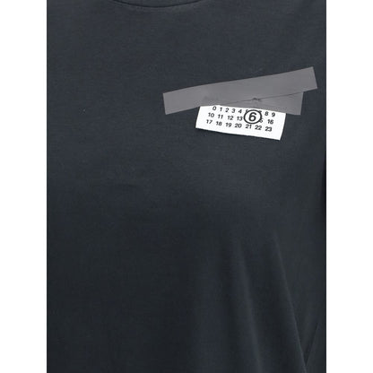 Black Cotton T-Shirt