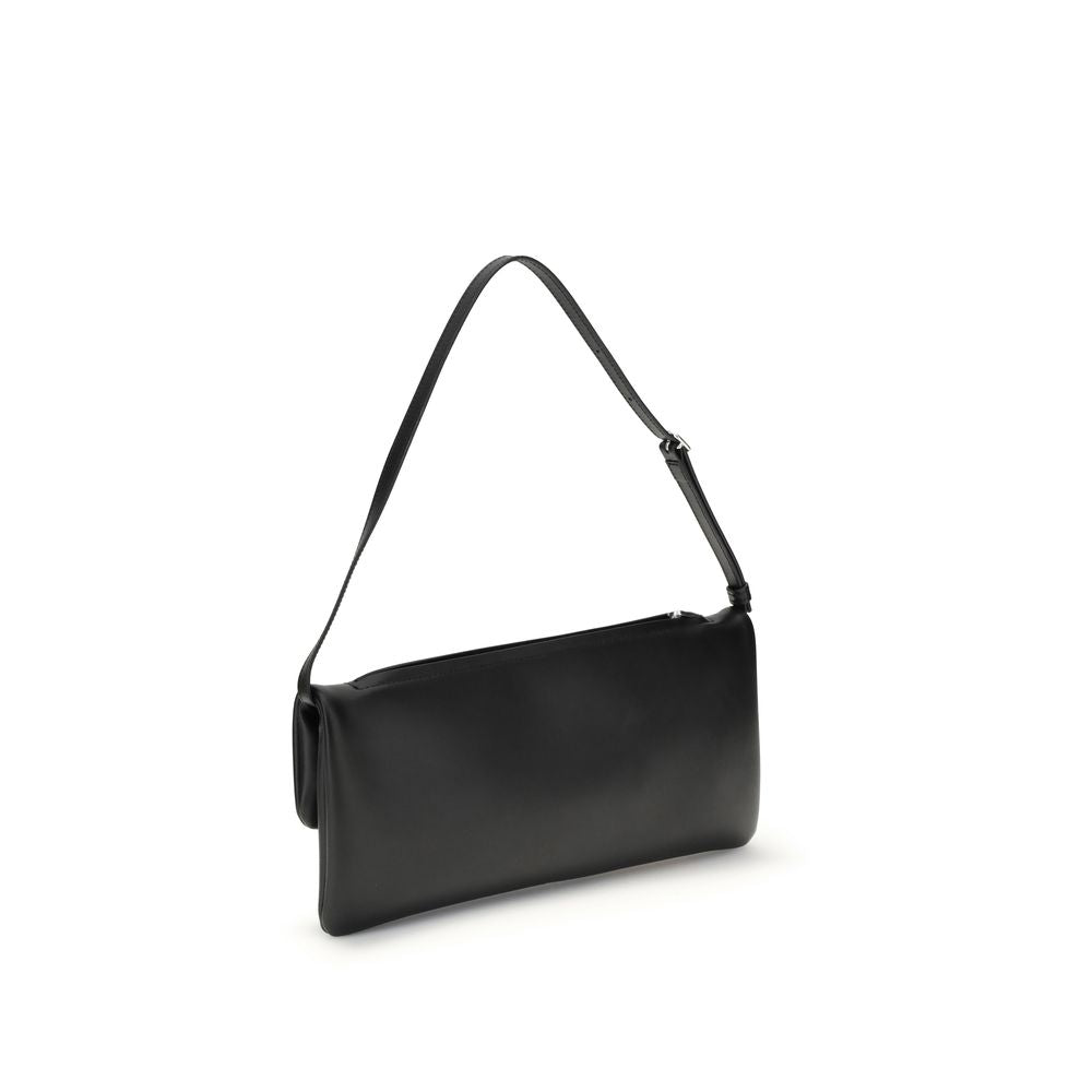 Black Calf Leather Bos Taurus Shoulder Bag