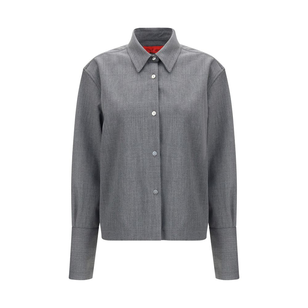Gray Wool Oves Aries Shirt