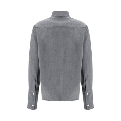 Gray Wool Oves Aries Shirt