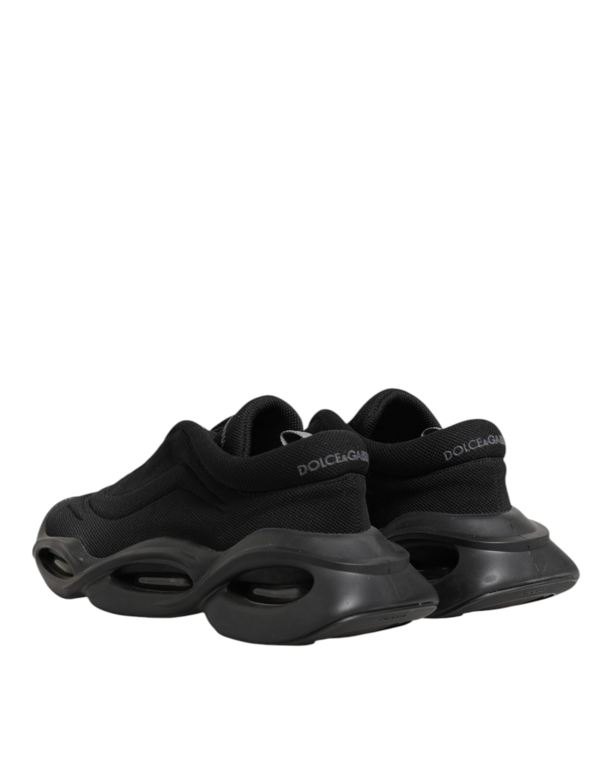 Black Lace Up Wave Low Top Men Sneaker Shoes