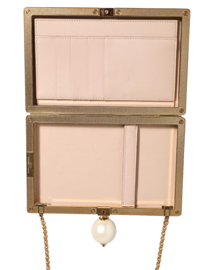 White Rose Embroidery Silk Gold Frame Clutch Purse Bag