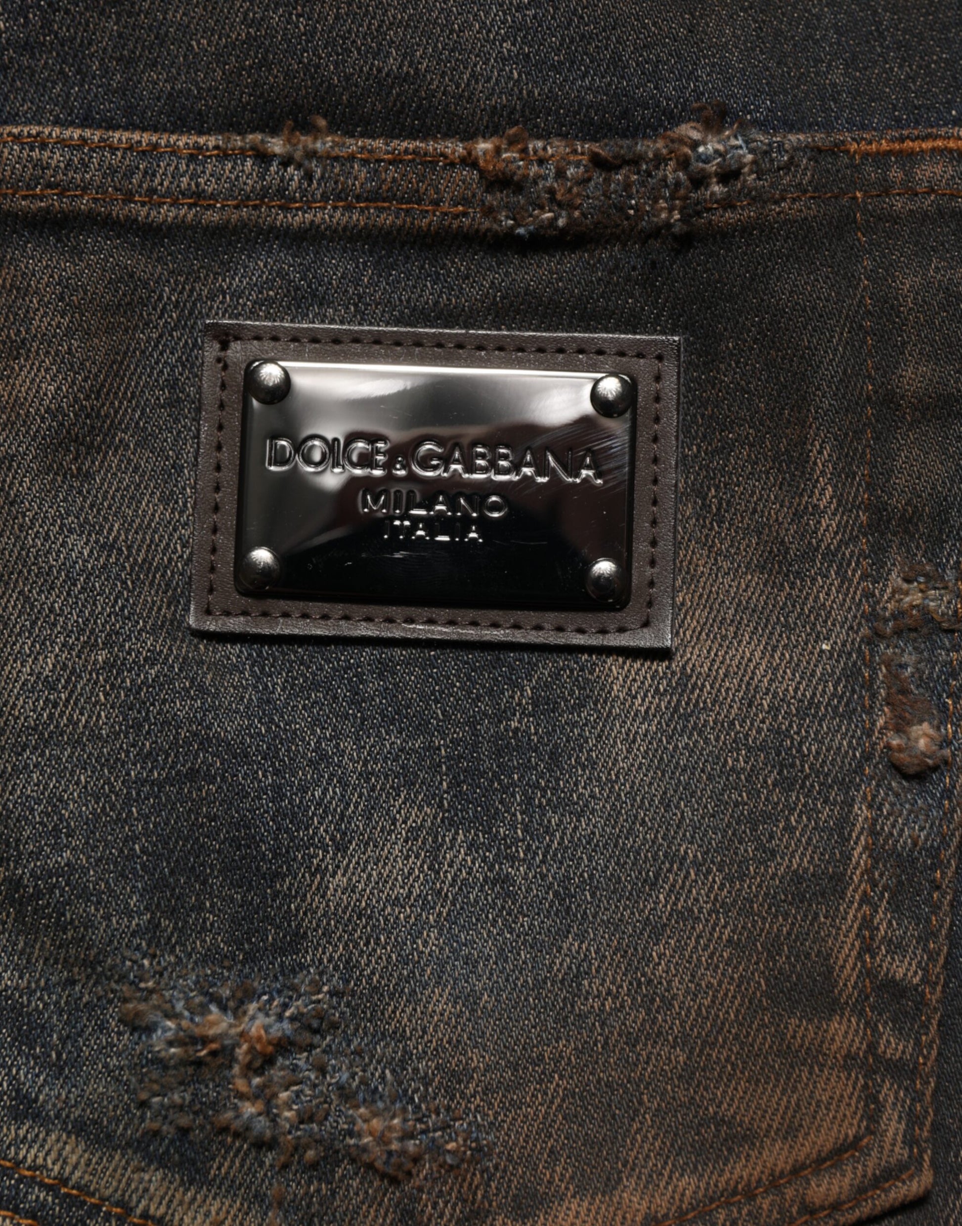 Black Cotton Skinny Tattered Men Denim Jeans