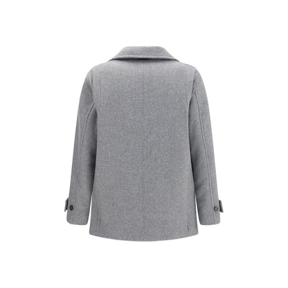 Gray Wool Coat