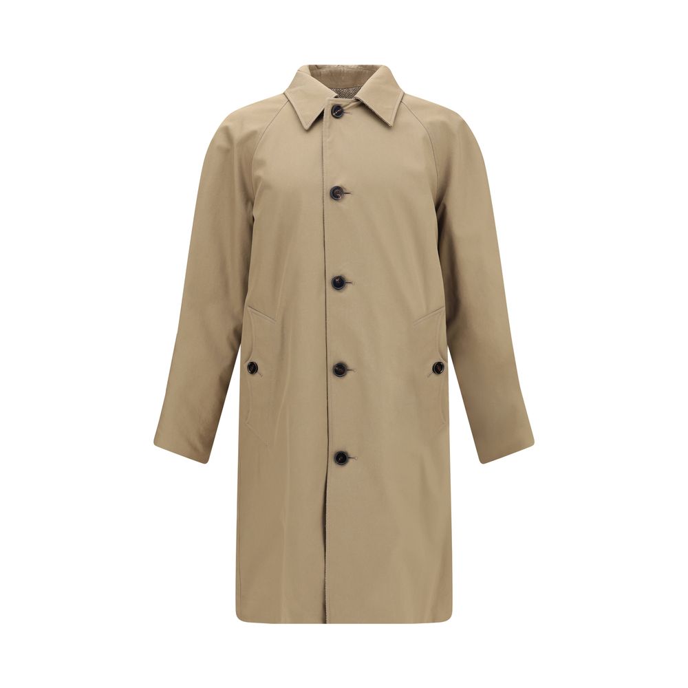 Brown Cotton Coat