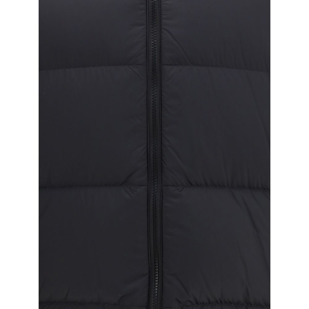 Black Polyester Coat