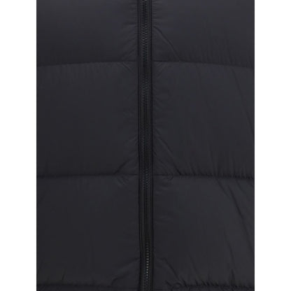 Black Polyester Coat