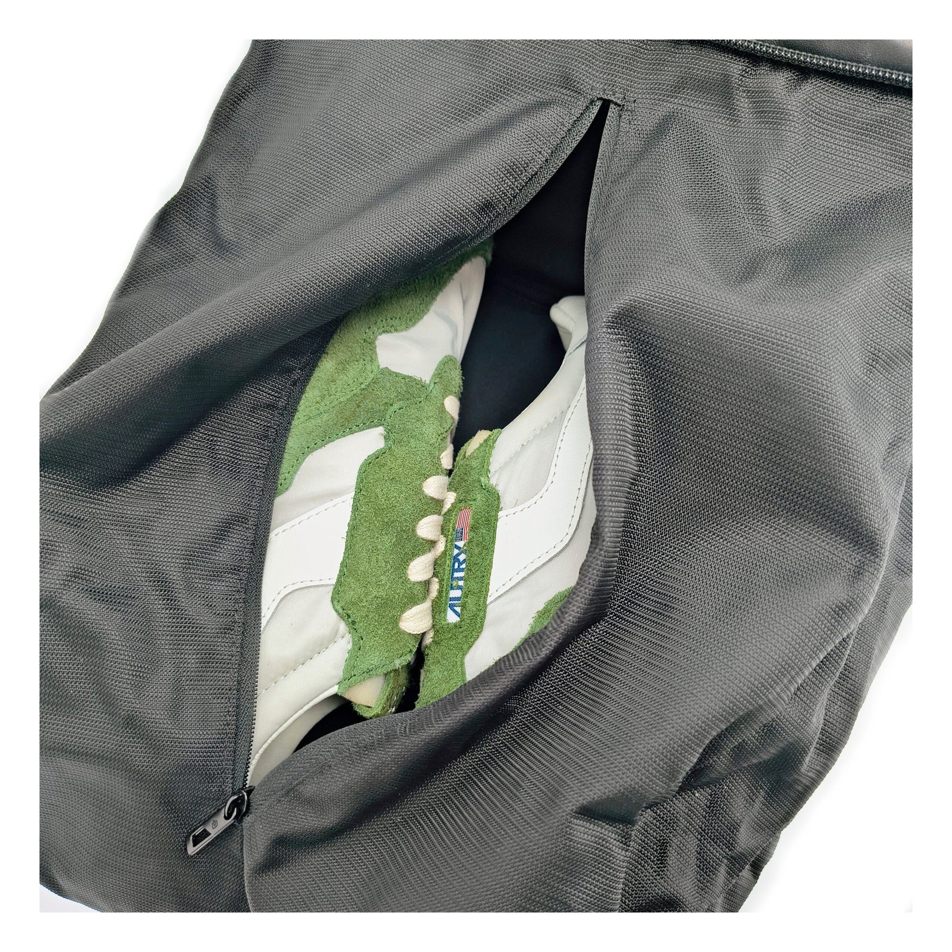 Black Leather Backpack