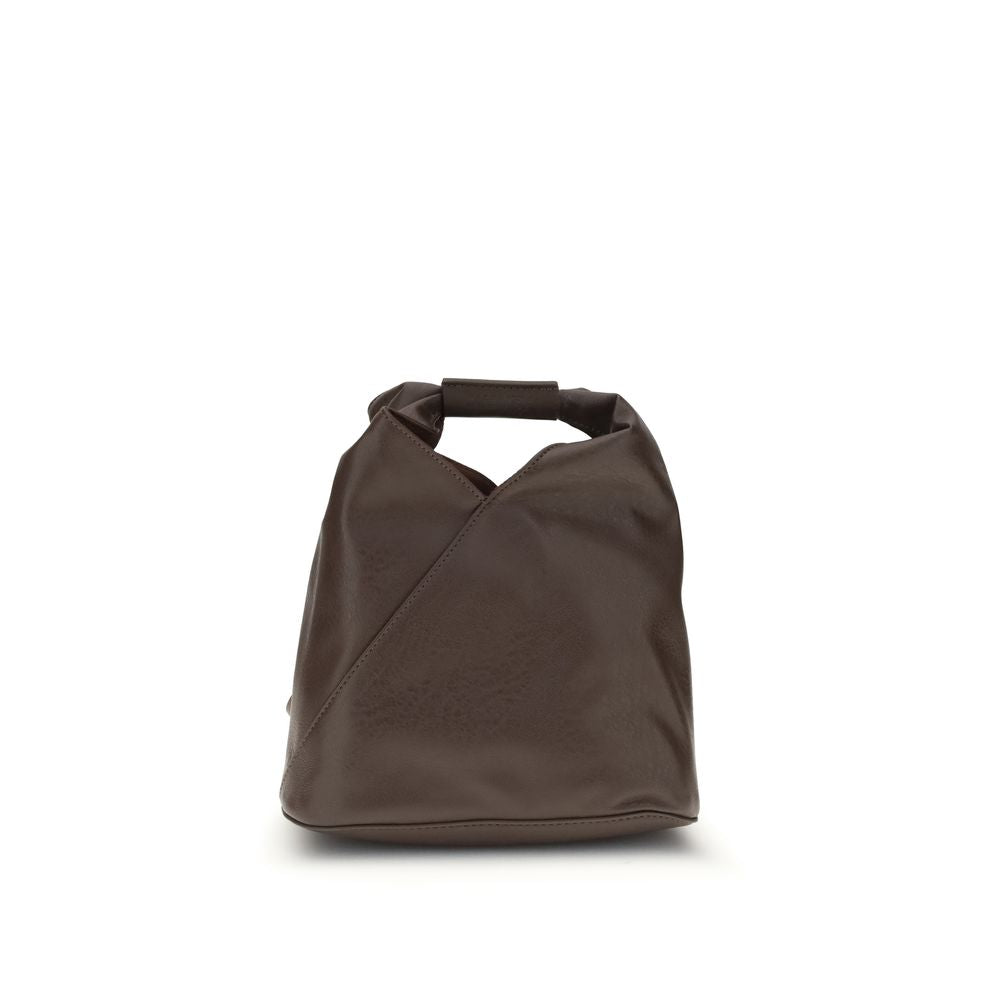Brown Polyethylene Shoulder Bag
