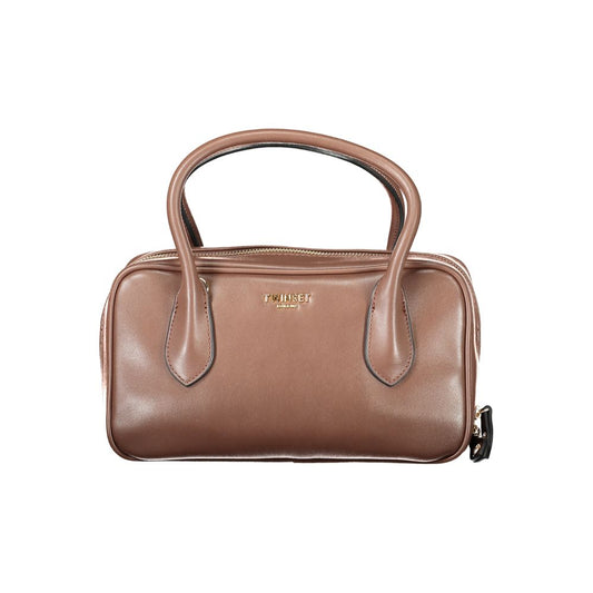 Brown Polyethylene Handbag