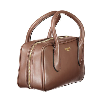 Brown Polyethylene Handbag