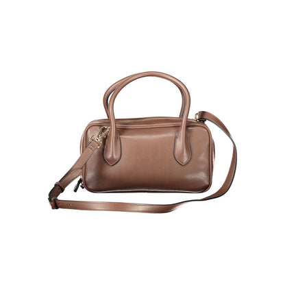 Brown Polyethylene Handbag