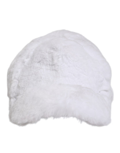 White Modacrylic Rapper Men Baseball Capello Hat