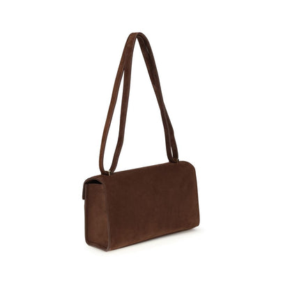 Brown Calf Leather Bos Taurus Shoulder Bag