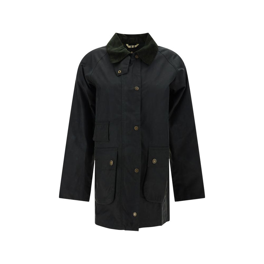 Green Cotton Coat