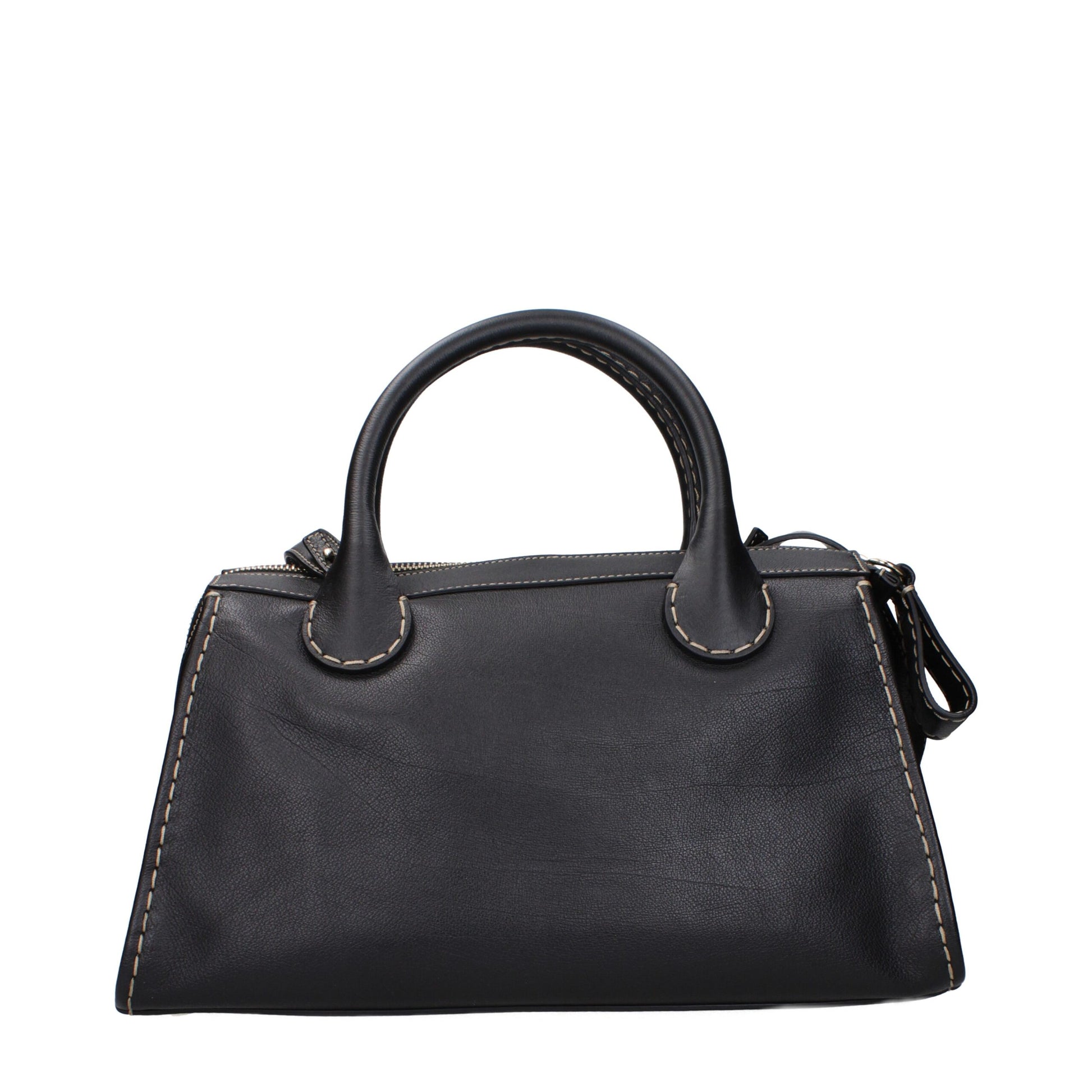 Black Leather Handbag