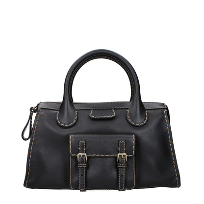 Black Leather Handbag