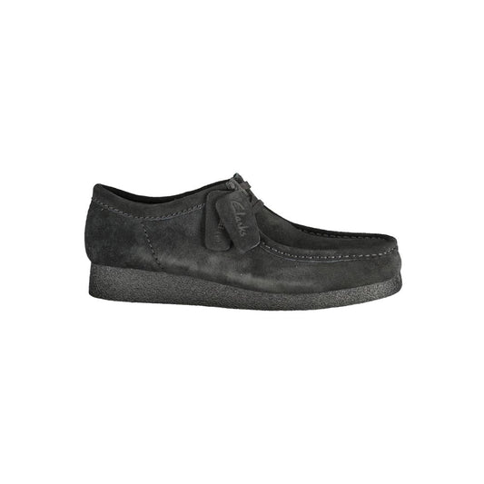 Black Leather Men Sneaker