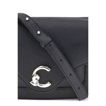 Black Calf Leather Bos Taurus Shoulder Bag
