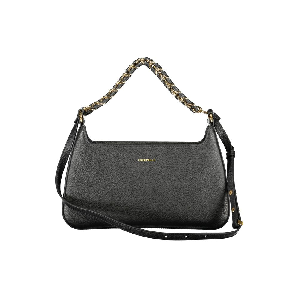 Black Leather Women Handbag