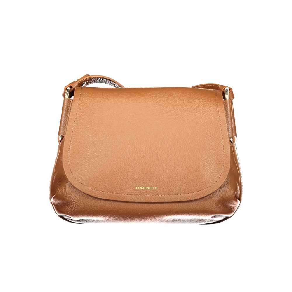 Marrone Leather Women Handbag