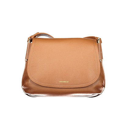 Marrone Leather Women Handbag