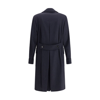 Blue Wool Coat