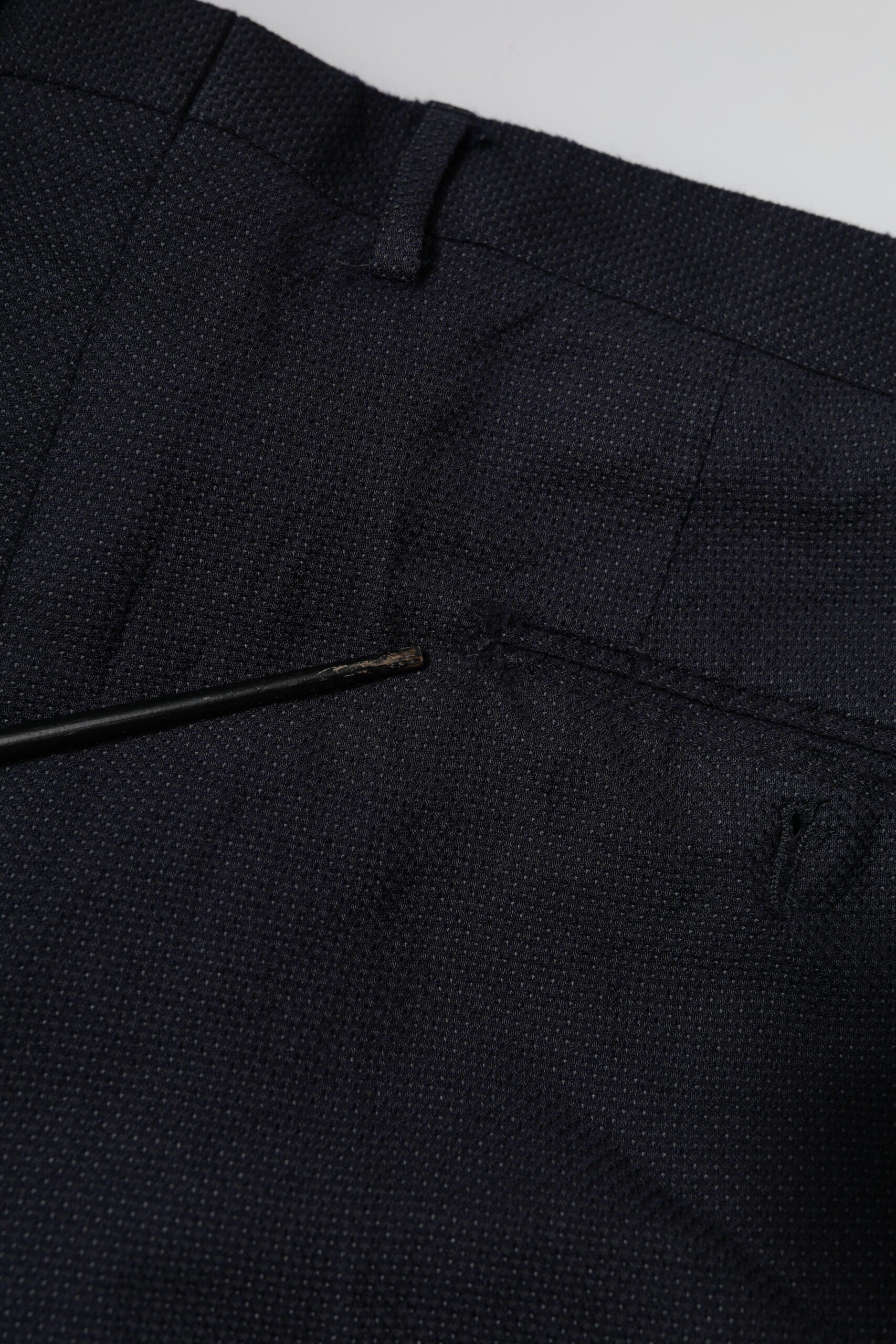 Gray Wool Formal Dress Men Trousers Pants