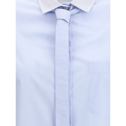 Light Blue Cotton Dress Shirt
