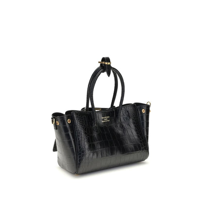 Black Calf Leather Bos Taurus Shoulder Bag