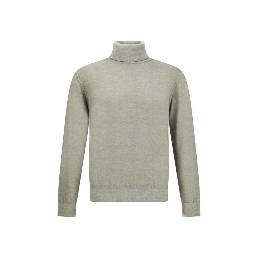 Green Wool Turtleneck