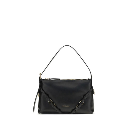 Black Calf Leather Bos Taurus Shoulder Bag