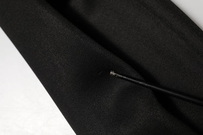 Black Necklace Crystal DG Logo Sweatshirt Sweater