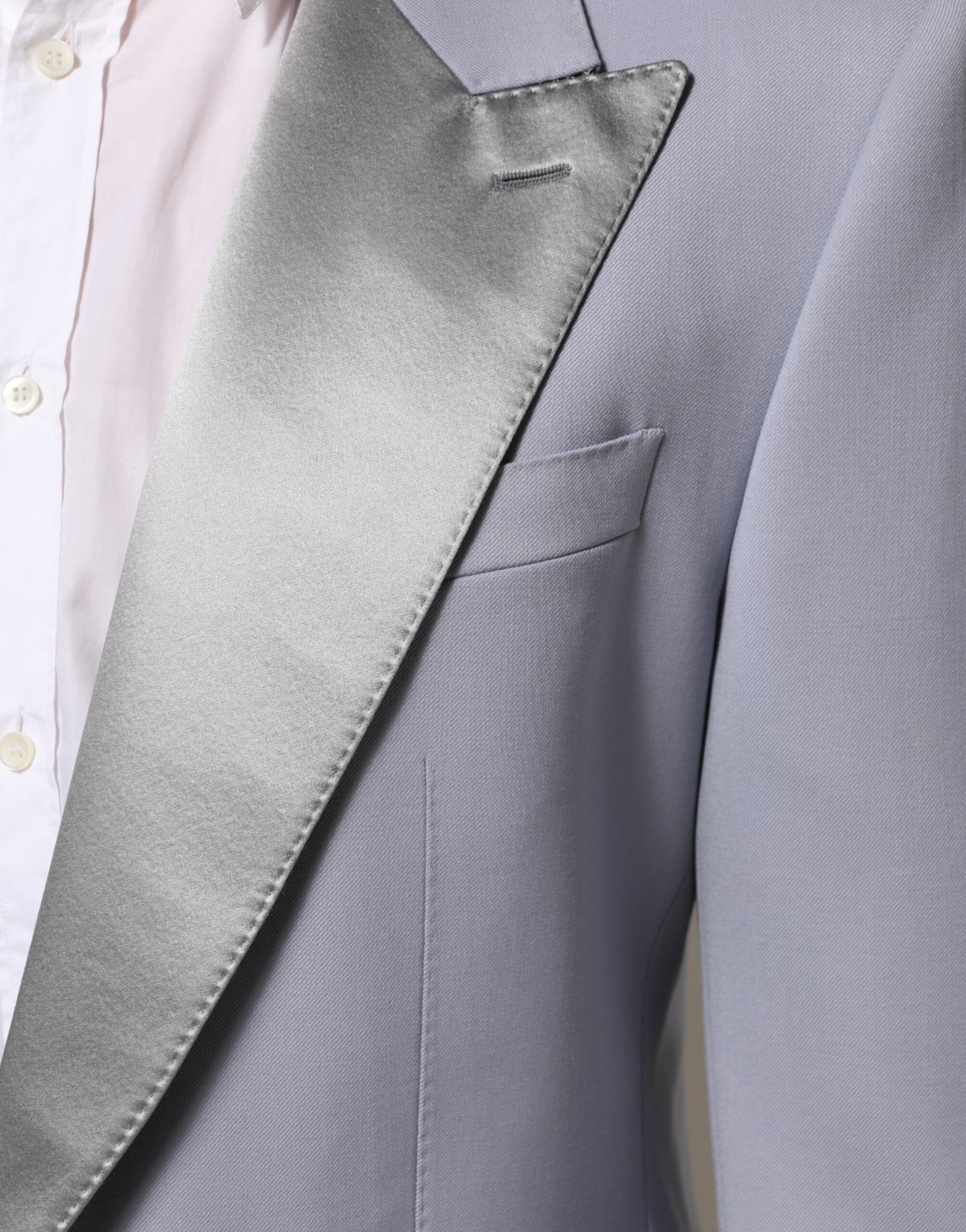 Gray Wool SICILIA 2 Buttons Men Suit Blazer