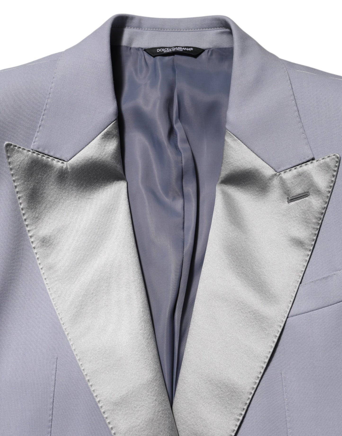 Gray Wool SICILIA 2 Buttons Men Suit Blazer