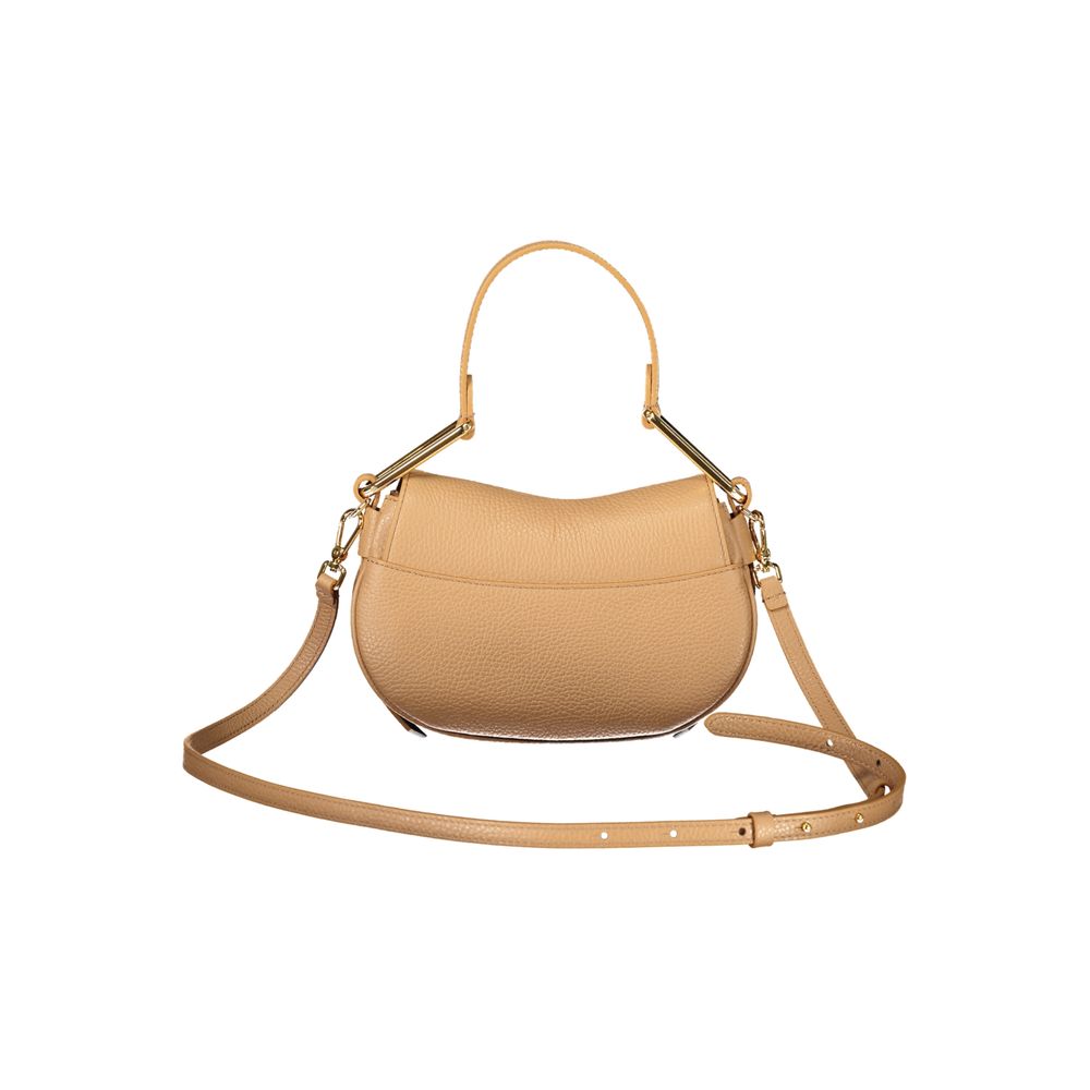Marrone Leather Women Handbag