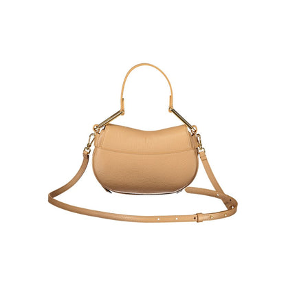 Marrone Leather Women Handbag