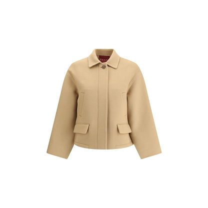 Beige Wool Clothing