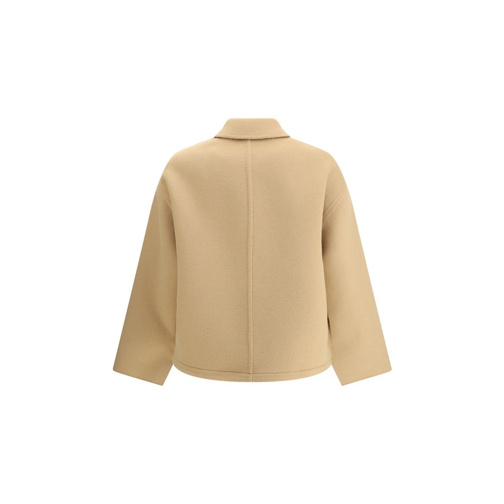 Beige Wool Clothing